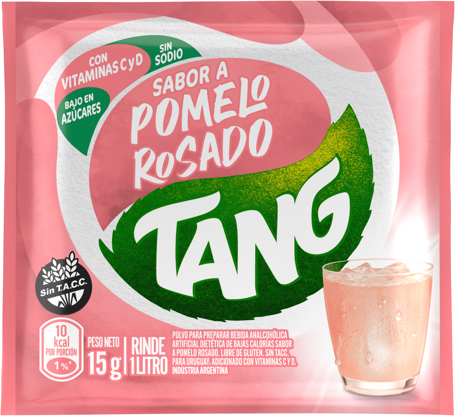 Tang Pomelo Rosado - Nerilan Uruguay